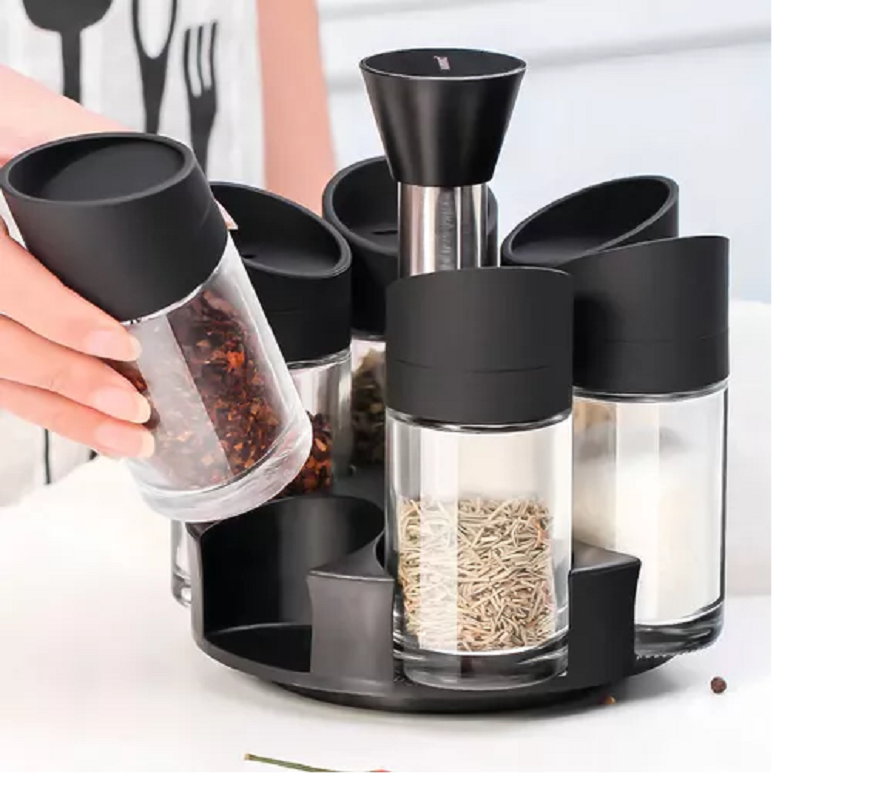 Miniatura 3 de Condimenteros 2 Niveles Set 12 Envases